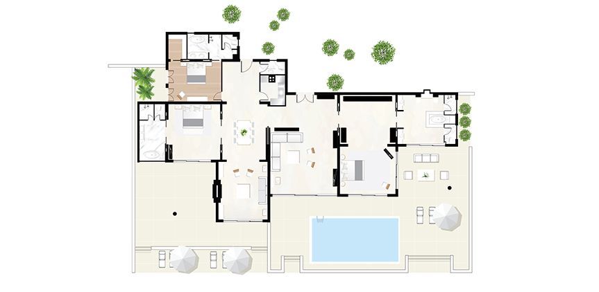 Royal-pavillion-on-the-beach-private-pool-floorplan-mandola-rosa